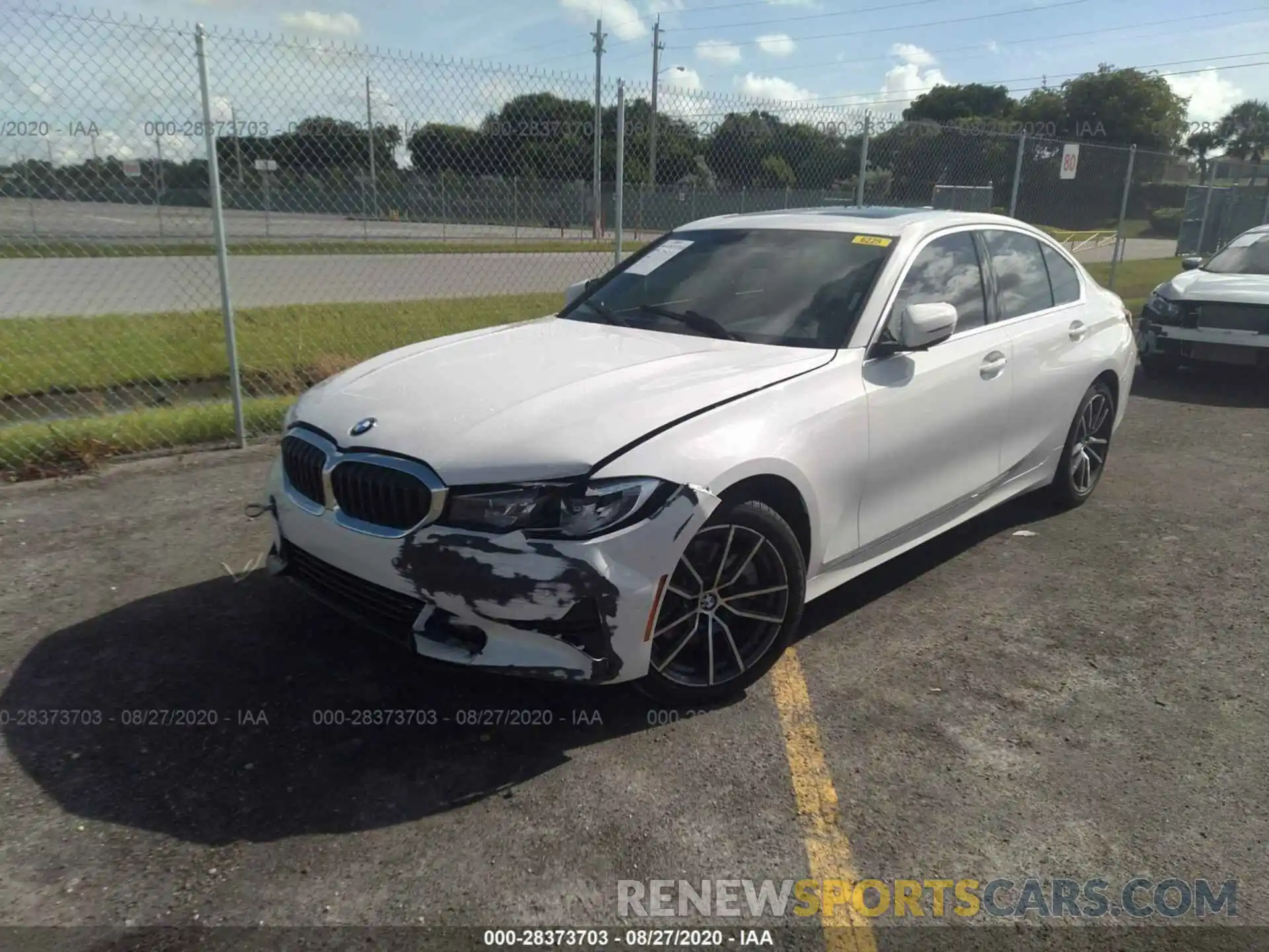 6 Photograph of a damaged car 3MW5R1J08L8B28705 BMW 3 SERIES 2020