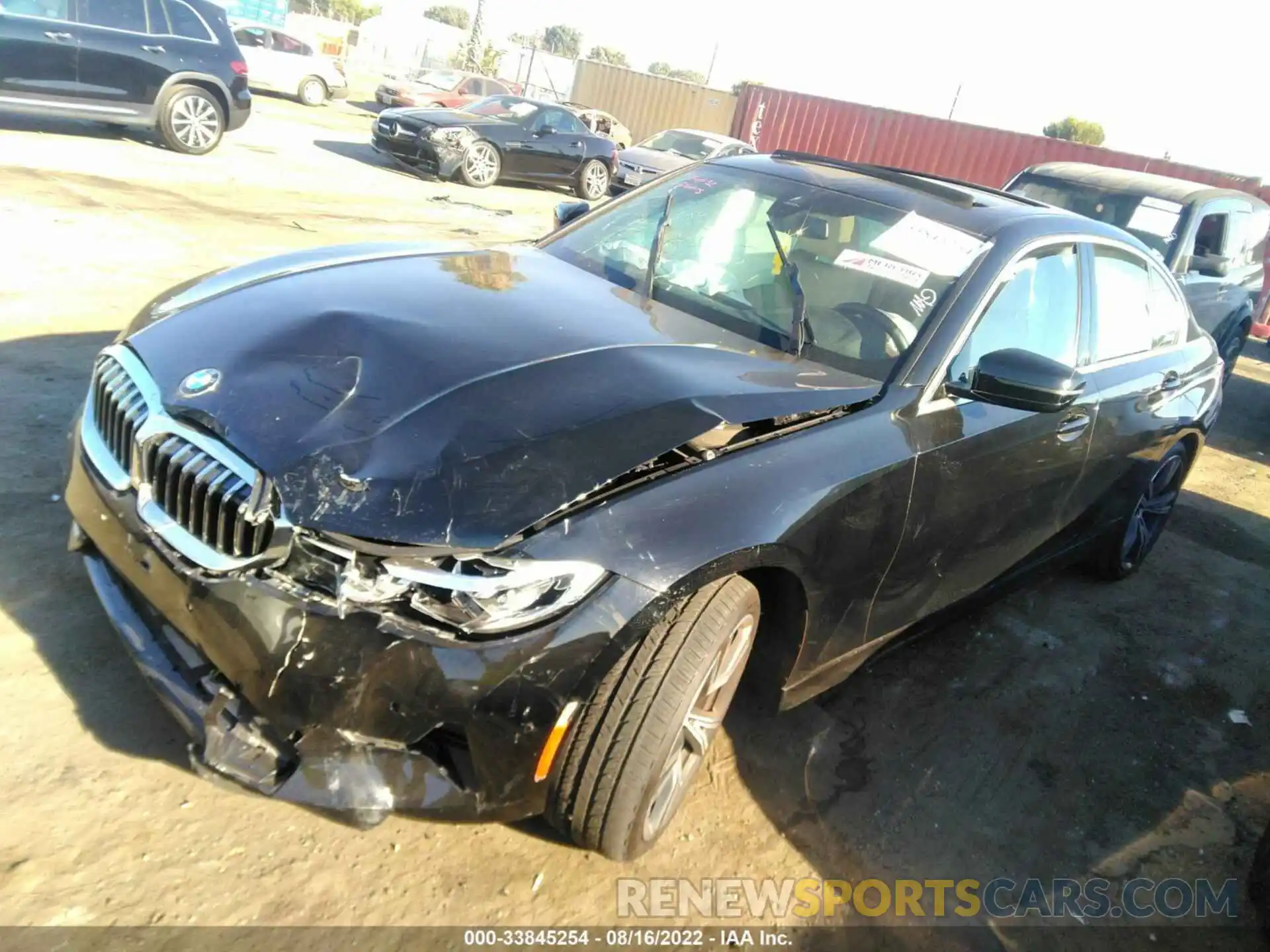 2 Photograph of a damaged car 3MW5R1J08L8B28817 BMW 3 SERIES 2020