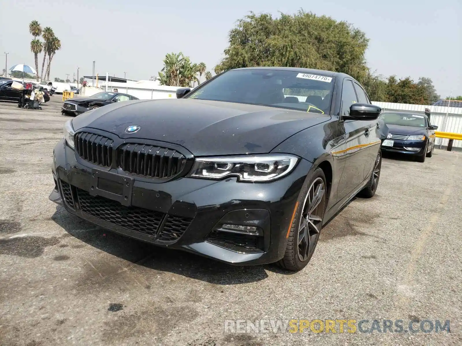 2 Photograph of a damaged car 3MW5R1J08L8B31927 BMW 3 SERIES 2020