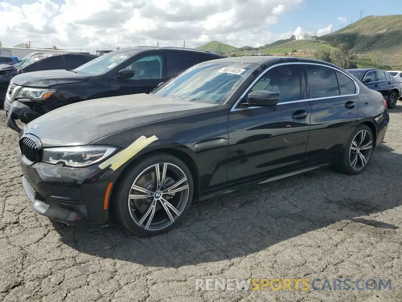 1 Photograph of a damaged car 3MW5R1J08L8B32611 BMW 3 SERIES 2020