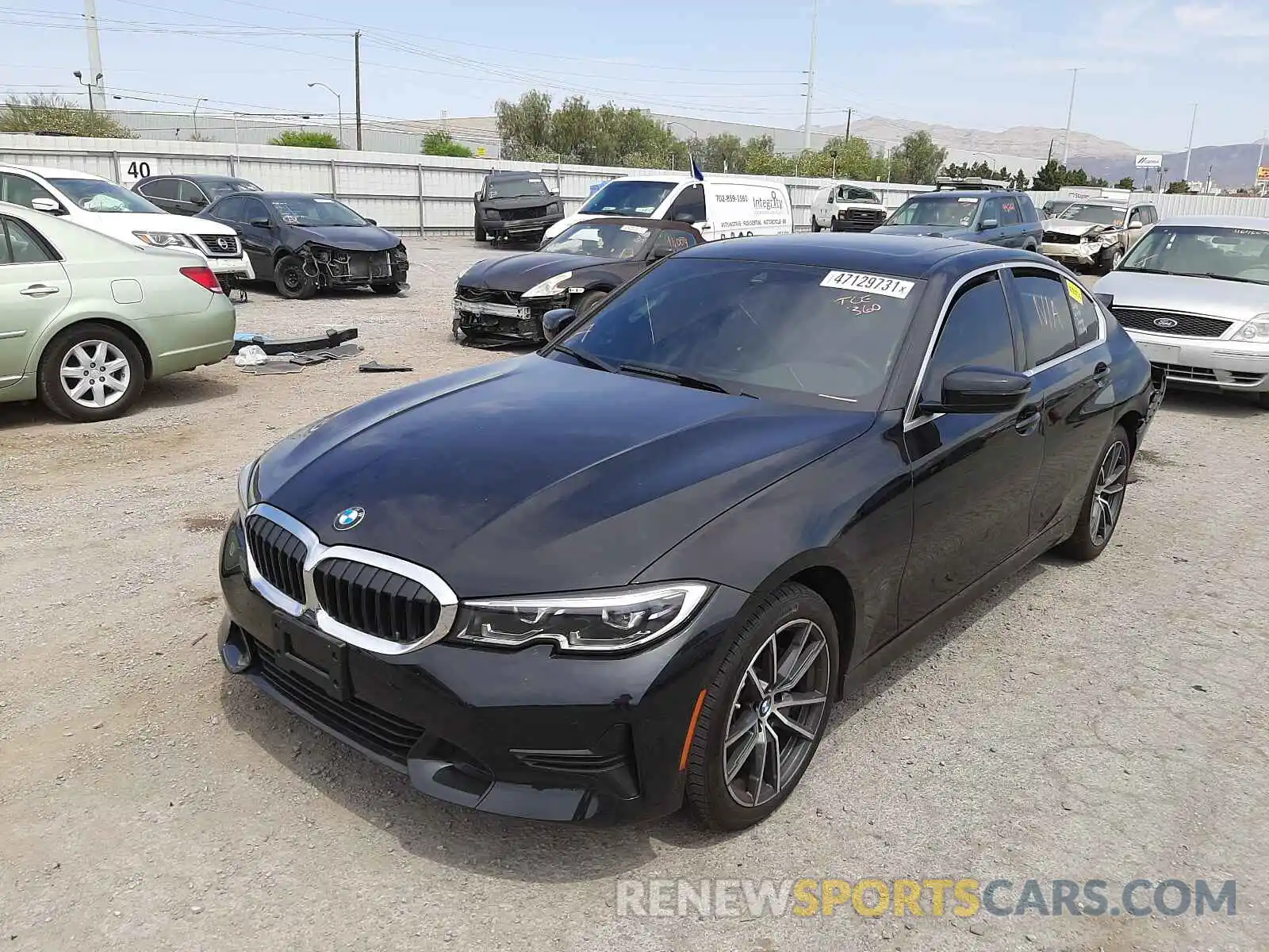 2 Photograph of a damaged car 3MW5R1J08L8B34195 BMW 3 SERIES 2020