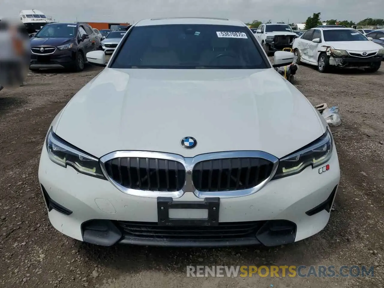 5 Photograph of a damaged car 3MW5R1J08L8B43219 BMW 3 SERIES 2020