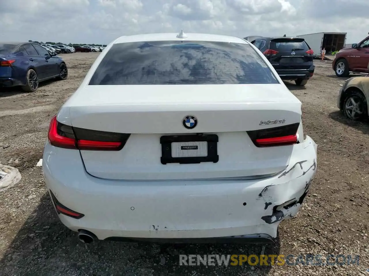 6 Photograph of a damaged car 3MW5R1J08L8B43219 BMW 3 SERIES 2020