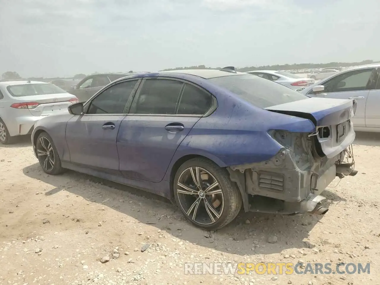 2 Photograph of a damaged car 3MW5R1J08L8B45309 BMW 3 SERIES 2020