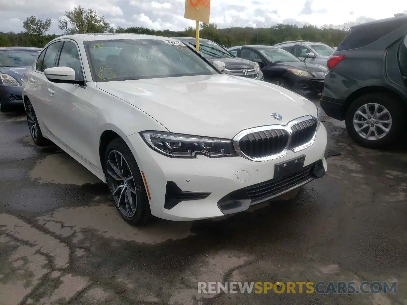 1 Photograph of a damaged car 3MW5R1J09L8B04008 BMW 3 SERIES 2020