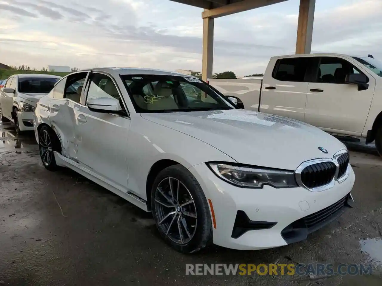 1 Photograph of a damaged car 3MW5R1J09L8B07085 BMW 3 SERIES 2020