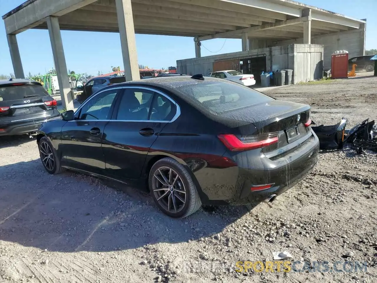 2 Photograph of a damaged car 3MW5R1J09L8B07488 BMW 3 SERIES 2020