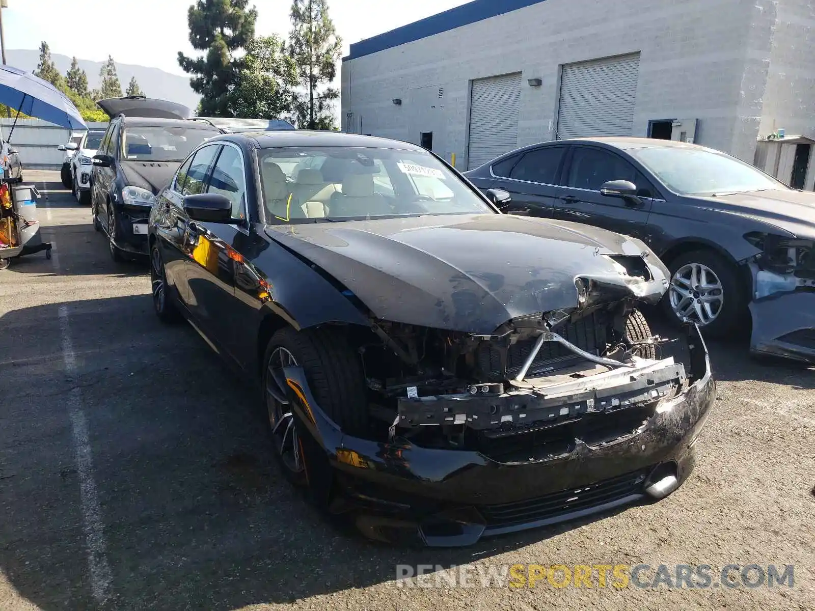 1 Photograph of a damaged car 3MW5R1J09L8B10262 BMW 3 SERIES 2020