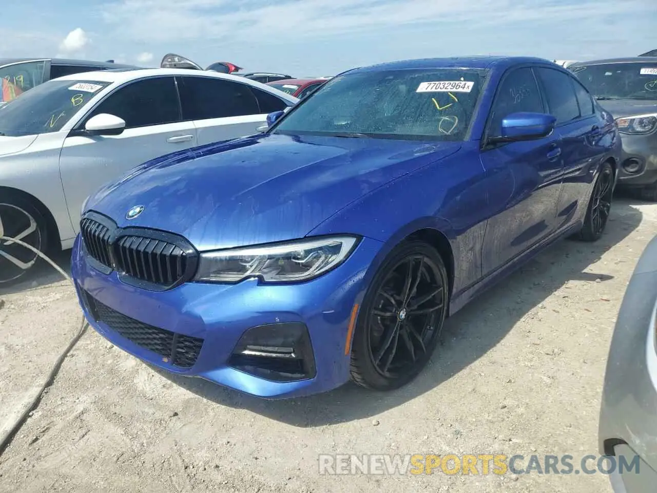 1 Photograph of a damaged car 3MW5R1J09L8B10973 BMW 3 SERIES 2020