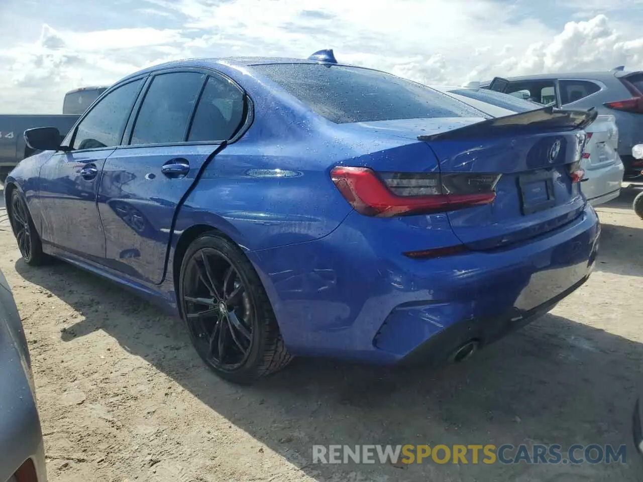 2 Photograph of a damaged car 3MW5R1J09L8B10973 BMW 3 SERIES 2020