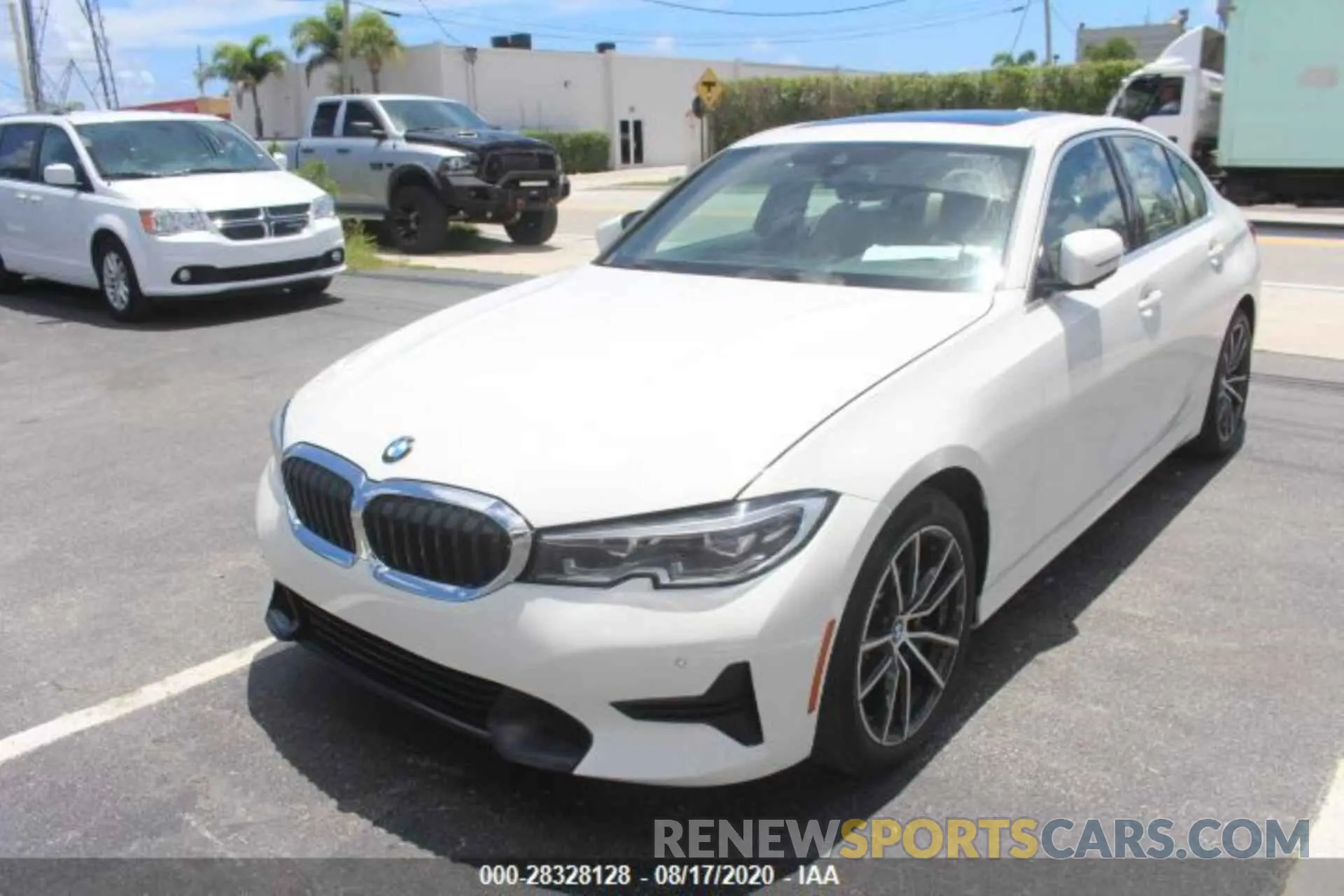 1 Photograph of a damaged car 3MW5R1J09L8B11668 BMW 3 SERIES 2020