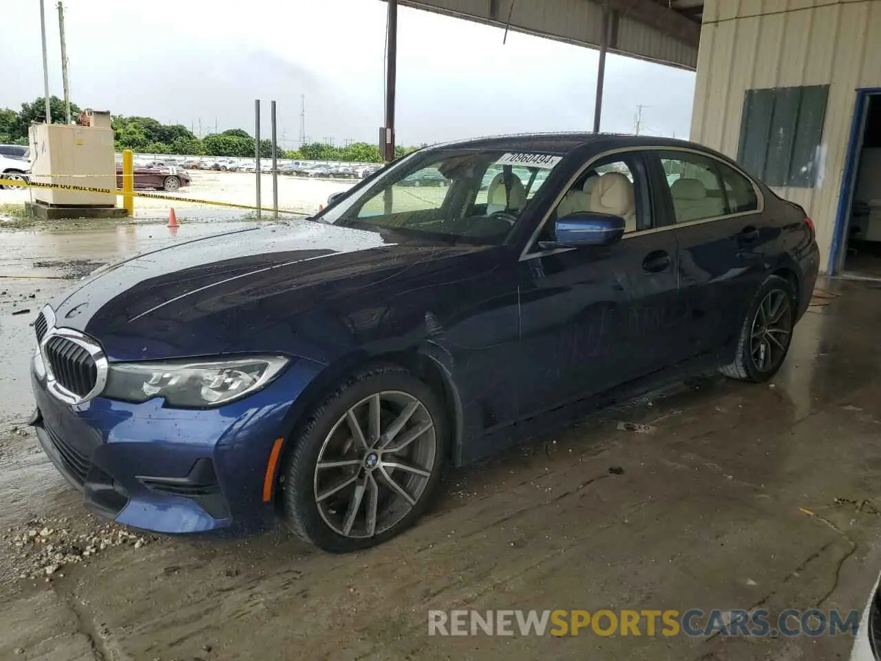 1 Photograph of a damaged car 3MW5R1J09L8B13484 BMW 3 SERIES 2020