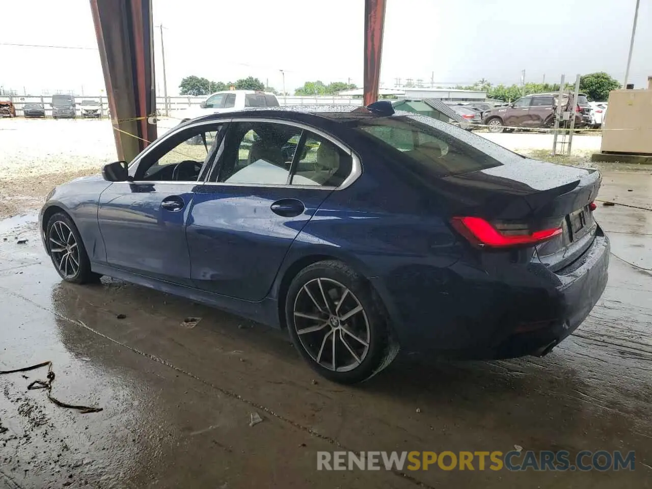 2 Photograph of a damaged car 3MW5R1J09L8B13484 BMW 3 SERIES 2020
