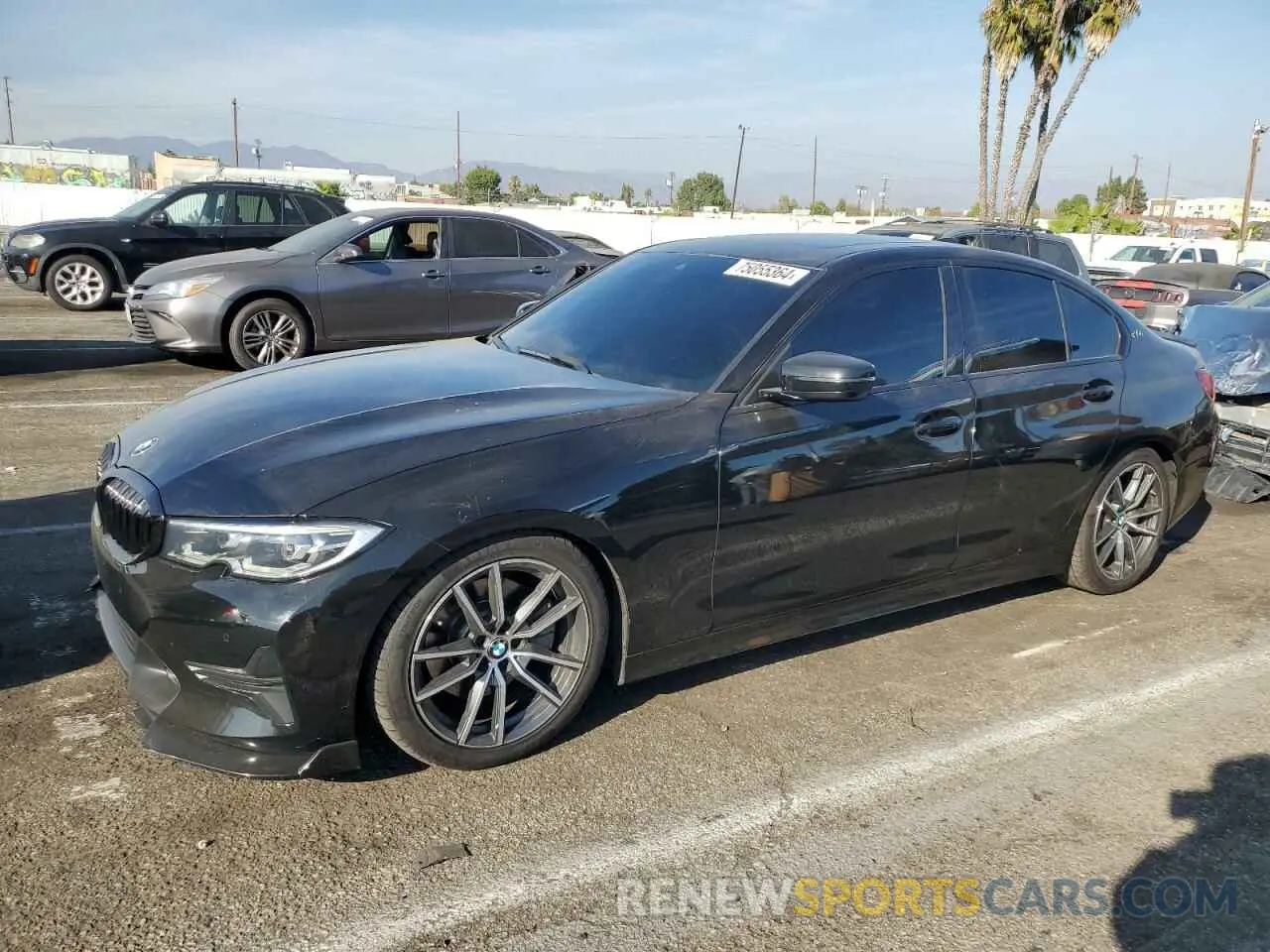1 Photograph of a damaged car 3MW5R1J09L8B15185 BMW 3 SERIES 2020