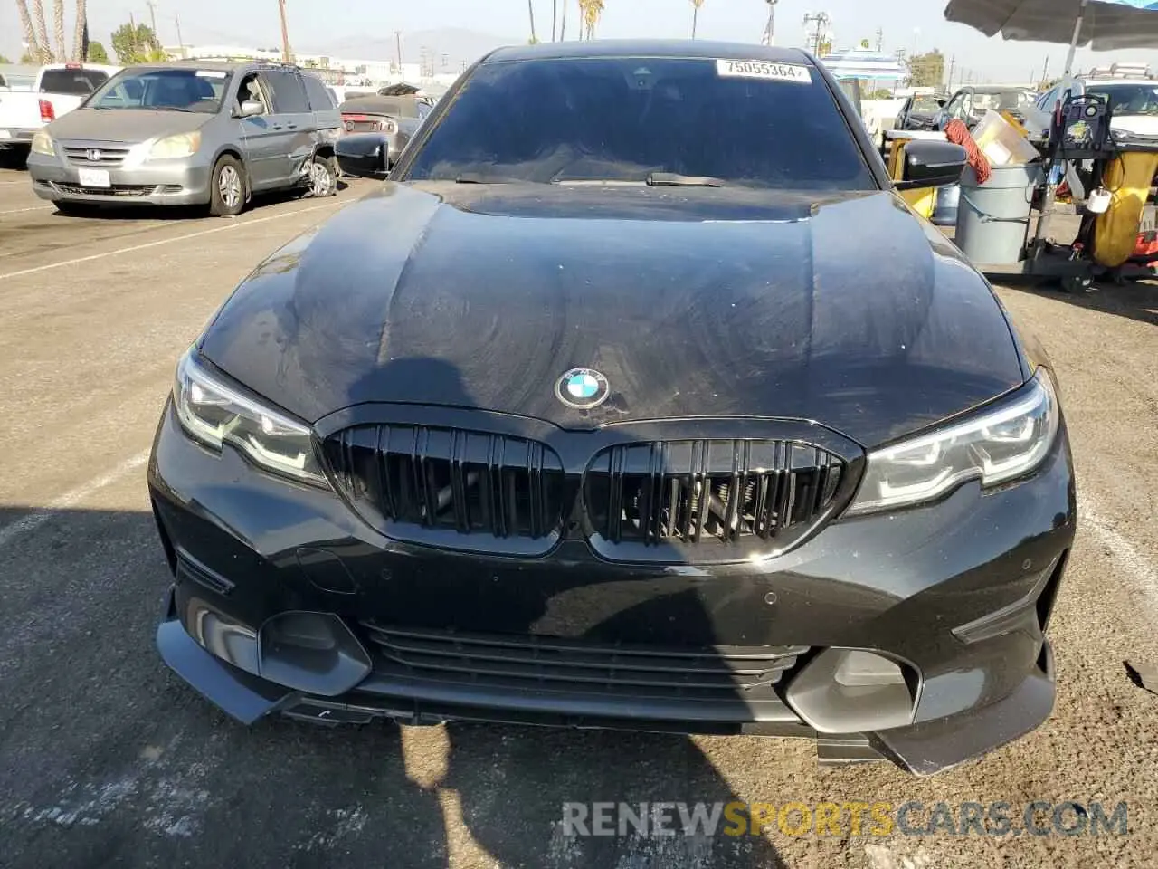 5 Photograph of a damaged car 3MW5R1J09L8B15185 BMW 3 SERIES 2020
