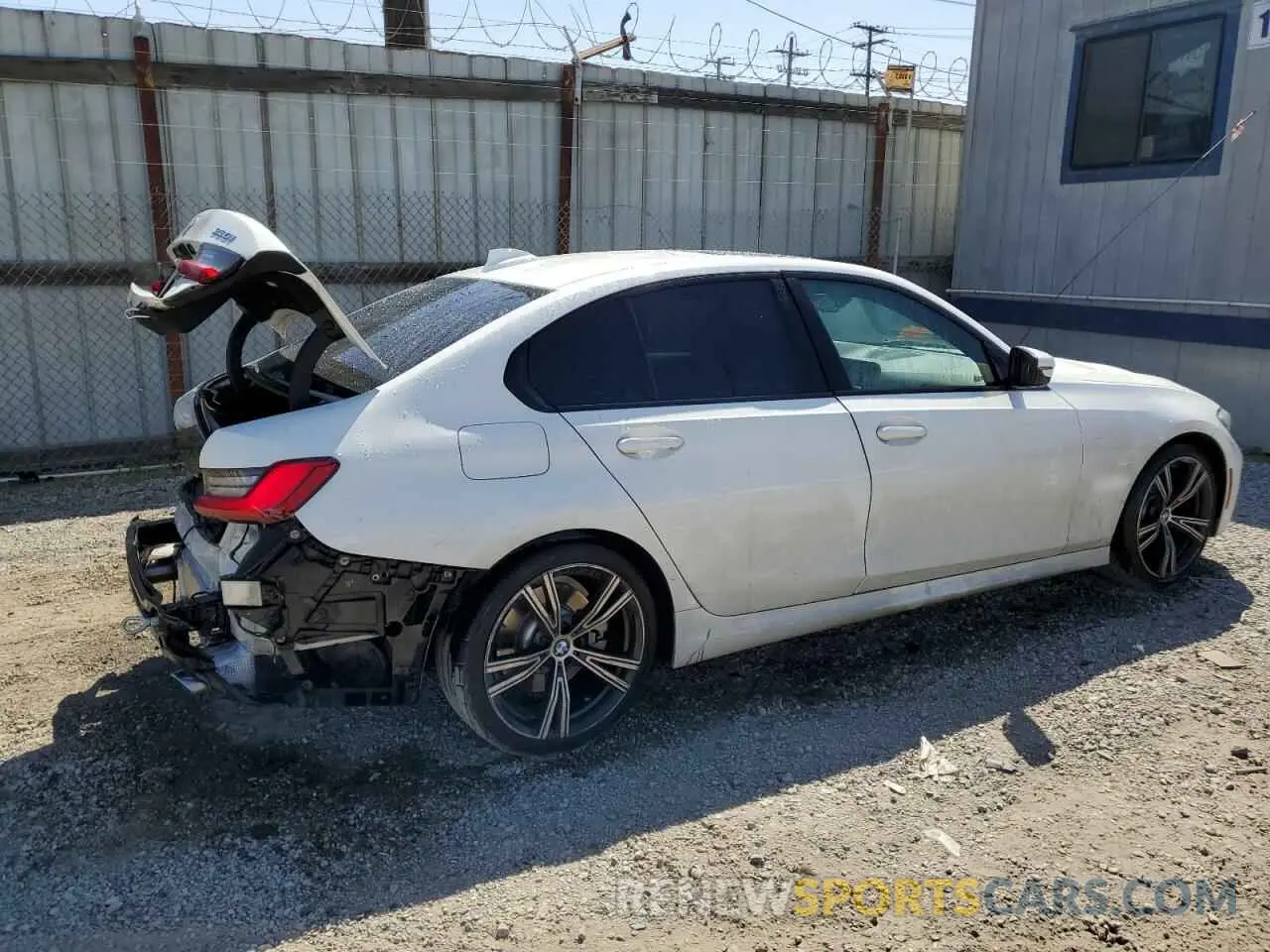 3 Photograph of a damaged car 3MW5R1J09L8B16675 BMW 3 SERIES 2020