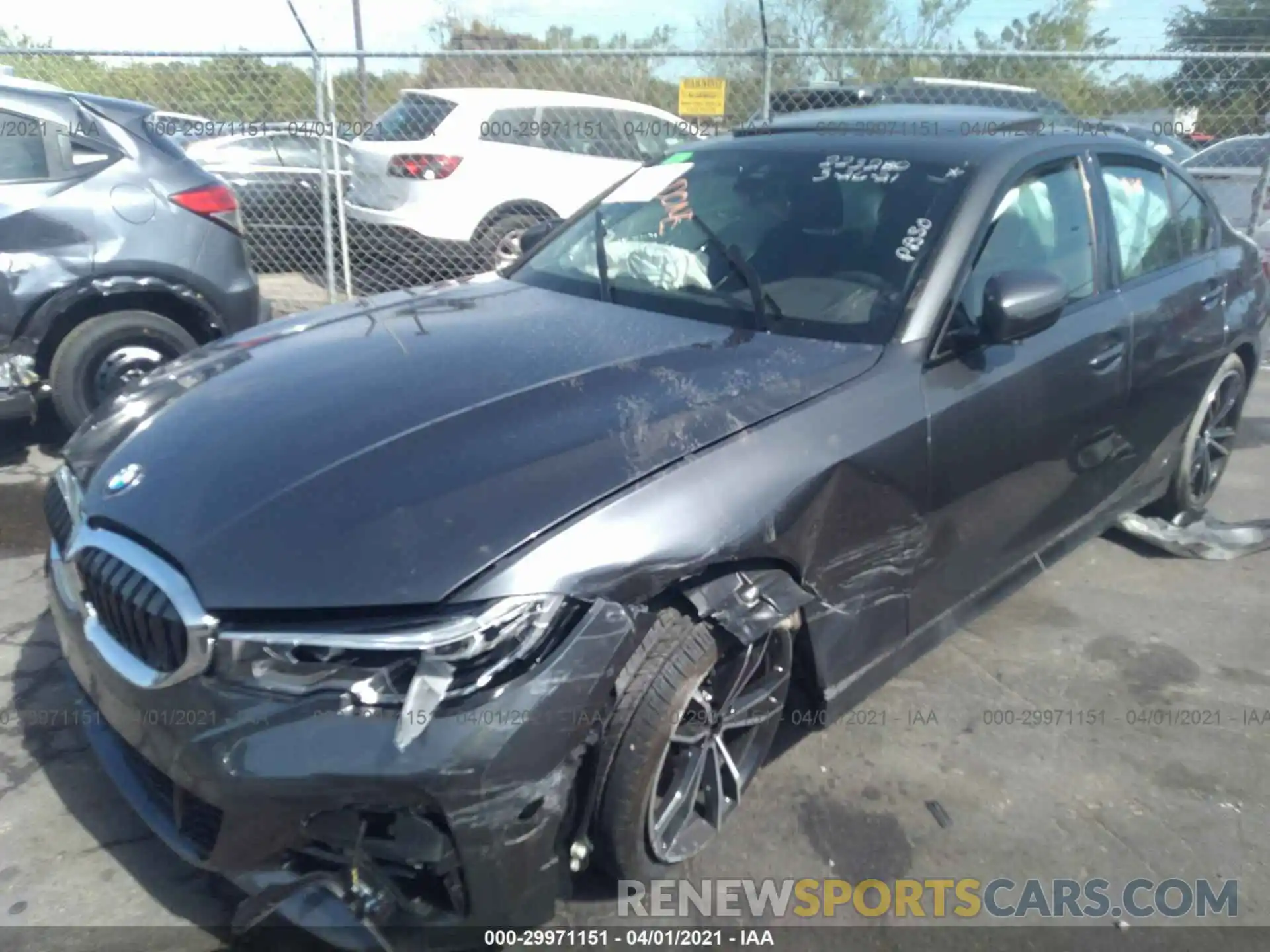 6 Photograph of a damaged car 3MW5R1J09L8B18331 BMW 3 SERIES 2020