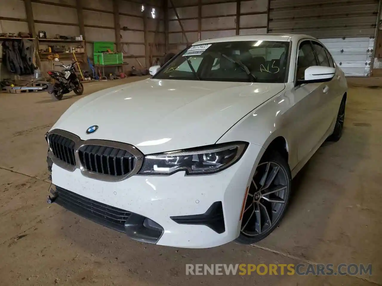 2 Photograph of a damaged car 3MW5R1J09L8B22380 BMW 3 SERIES 2020