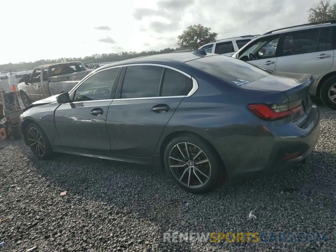 2 Photograph of a damaged car 3MW5R1J09L8B23139 BMW 3 SERIES 2020