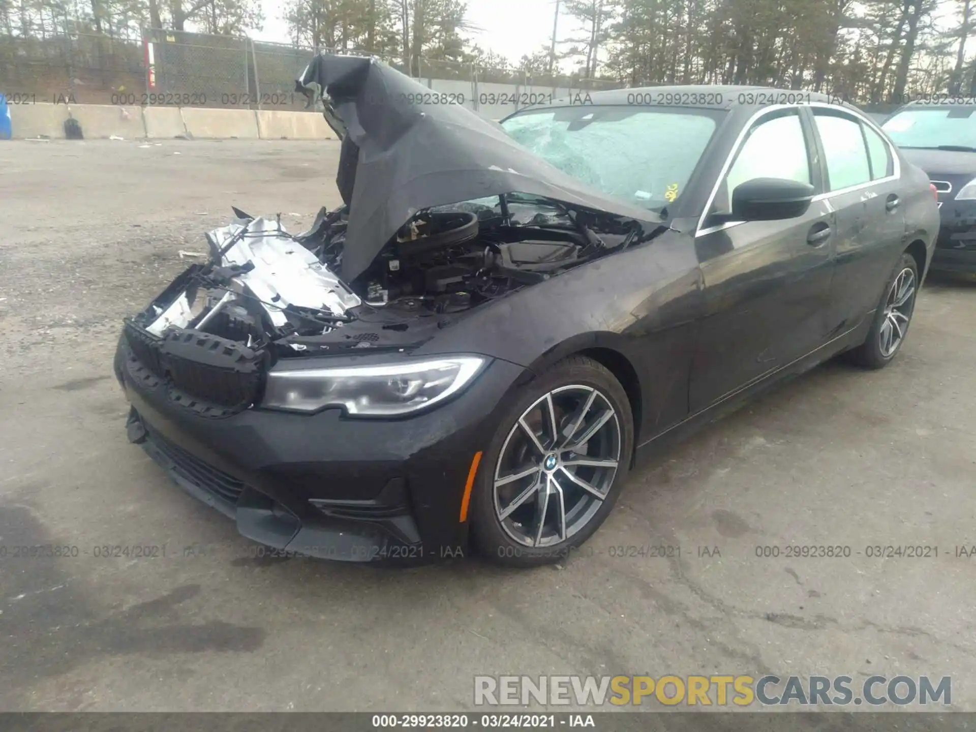 2 Photograph of a damaged car 3MW5R1J09L8B24422 BMW 3 SERIES 2020