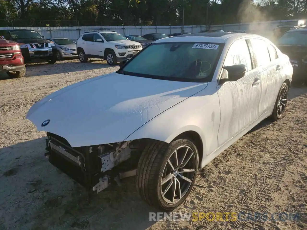 2 Photograph of a damaged car 3MW5R1J09L8B25151 BMW 3 SERIES 2020