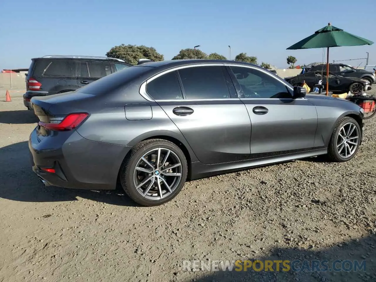 3 Photograph of a damaged car 3MW5R1J09L8B35890 BMW 3 SERIES 2020