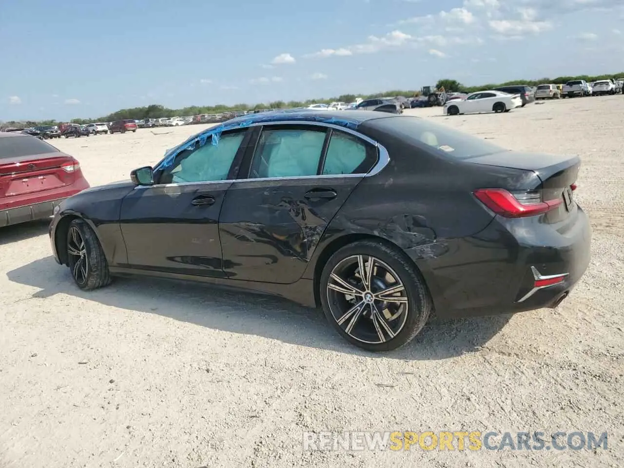 2 Photograph of a damaged car 3MW5R1J09L8B38529 BMW 3 SERIES 2020