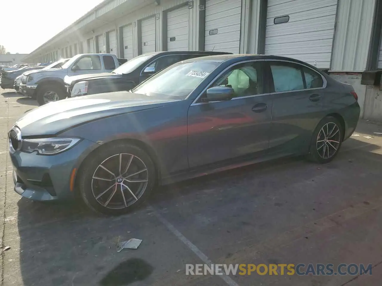 1 Photograph of a damaged car 3MW5R1J09L8B41186 BMW 3 SERIES 2020