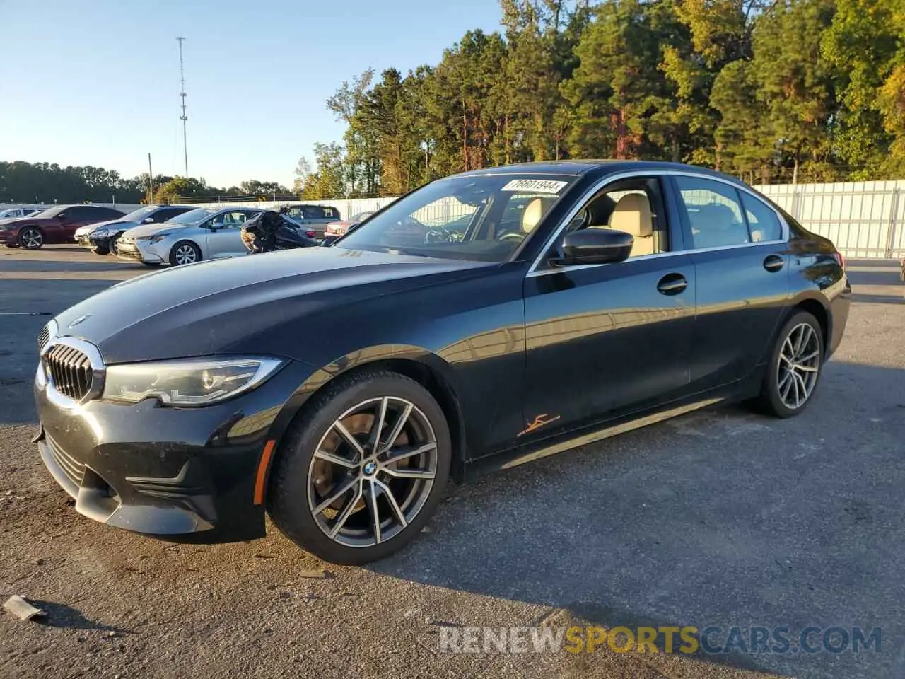 1 Photograph of a damaged car 3MW5R1J0XL8B03918 BMW 3 SERIES 2020