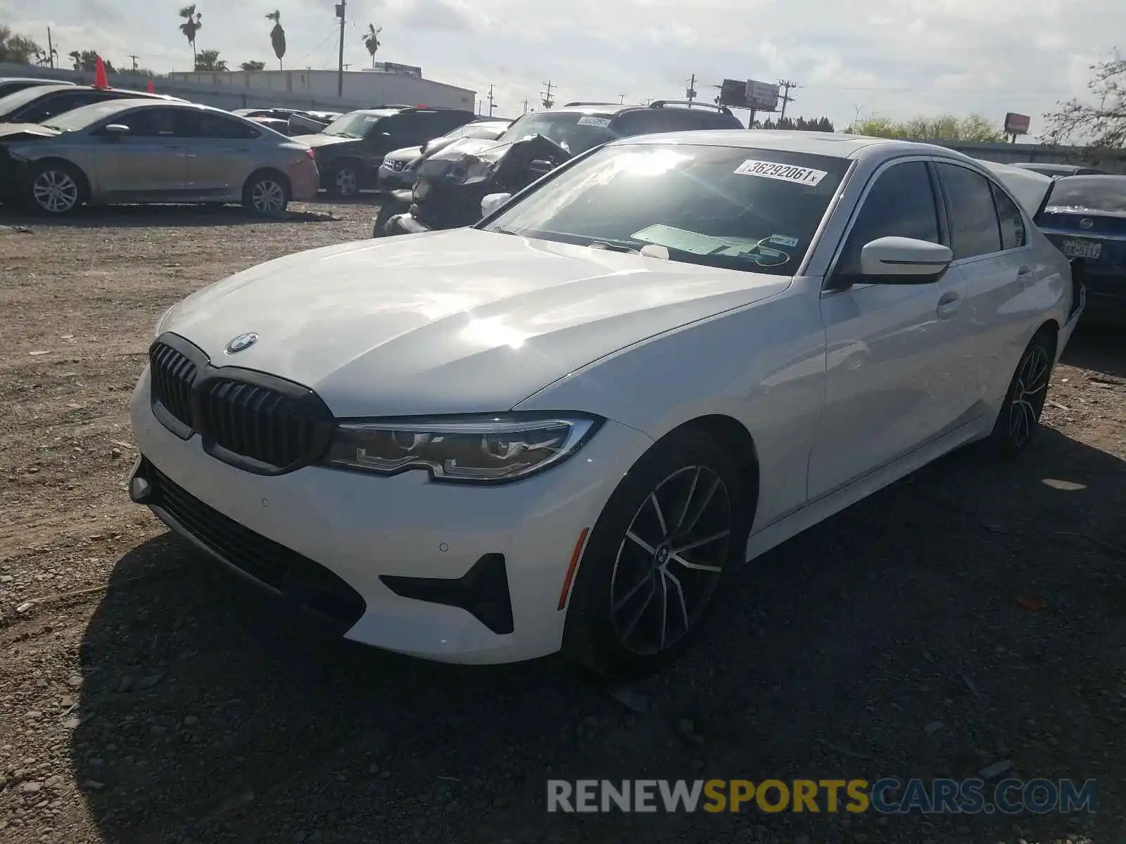 2 Photograph of a damaged car 3MW5R1J0XL8B04504 BMW 3 SERIES 2020