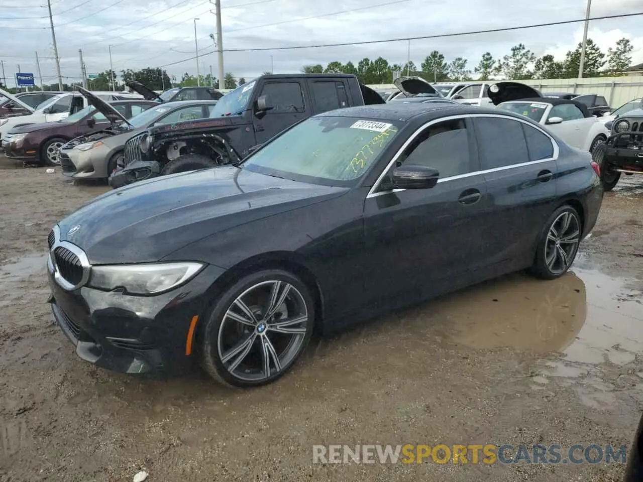 1 Photograph of a damaged car 3MW5R1J0XL8B06396 BMW 3 SERIES 2020