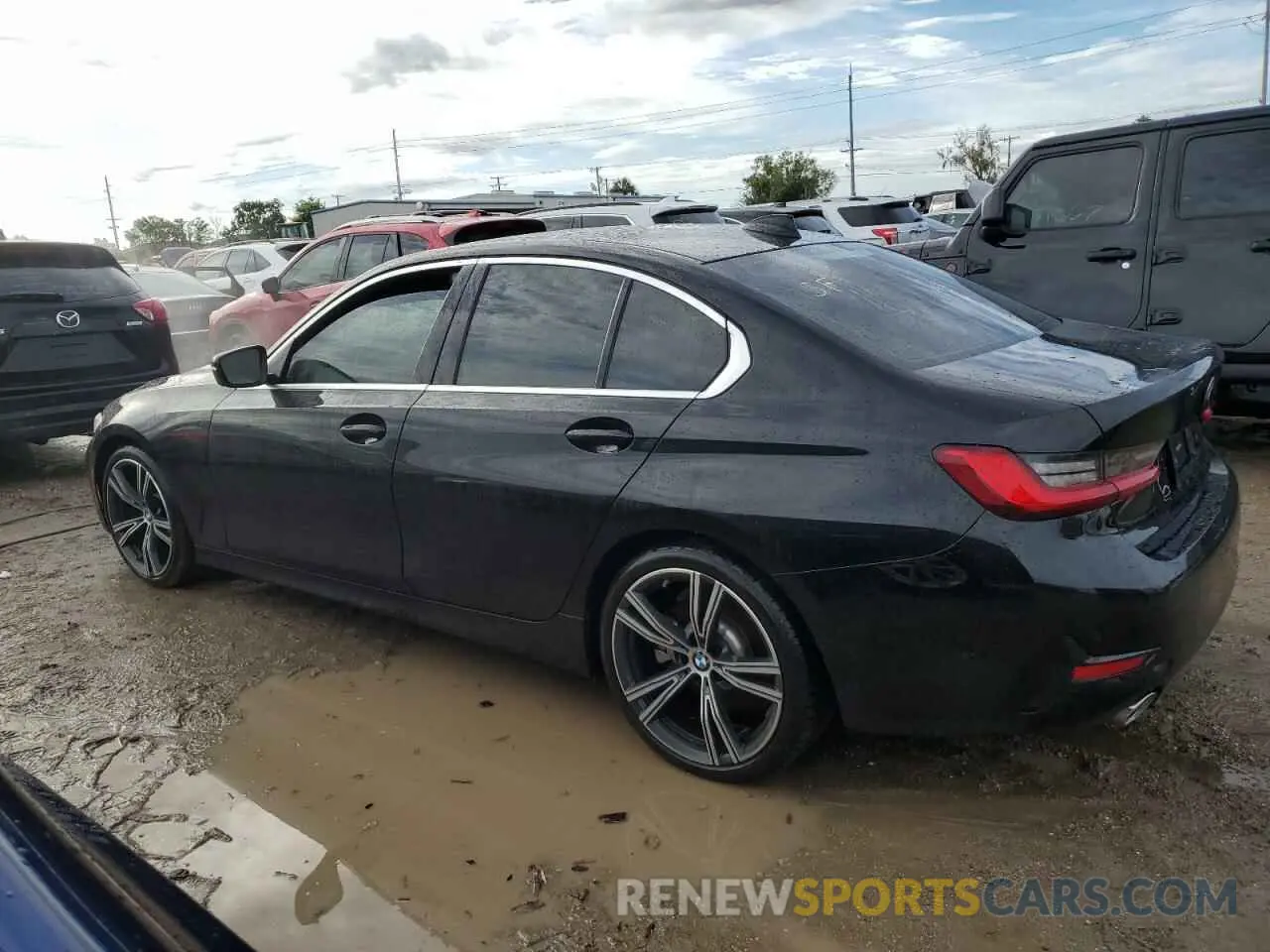 2 Photograph of a damaged car 3MW5R1J0XL8B06396 BMW 3 SERIES 2020