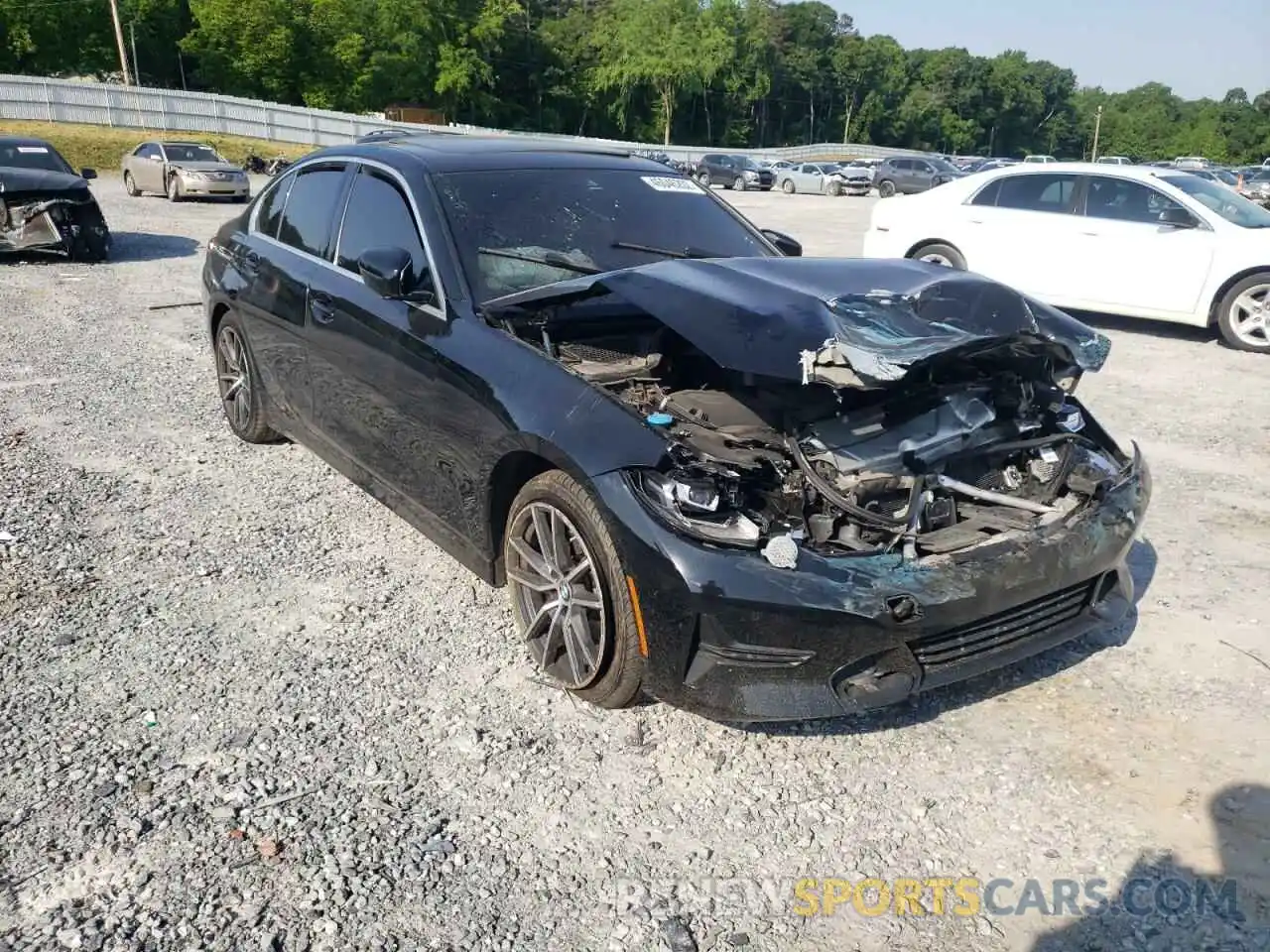 1 Photograph of a damaged car 3MW5R1J0XL8B11596 BMW 3 SERIES 2020