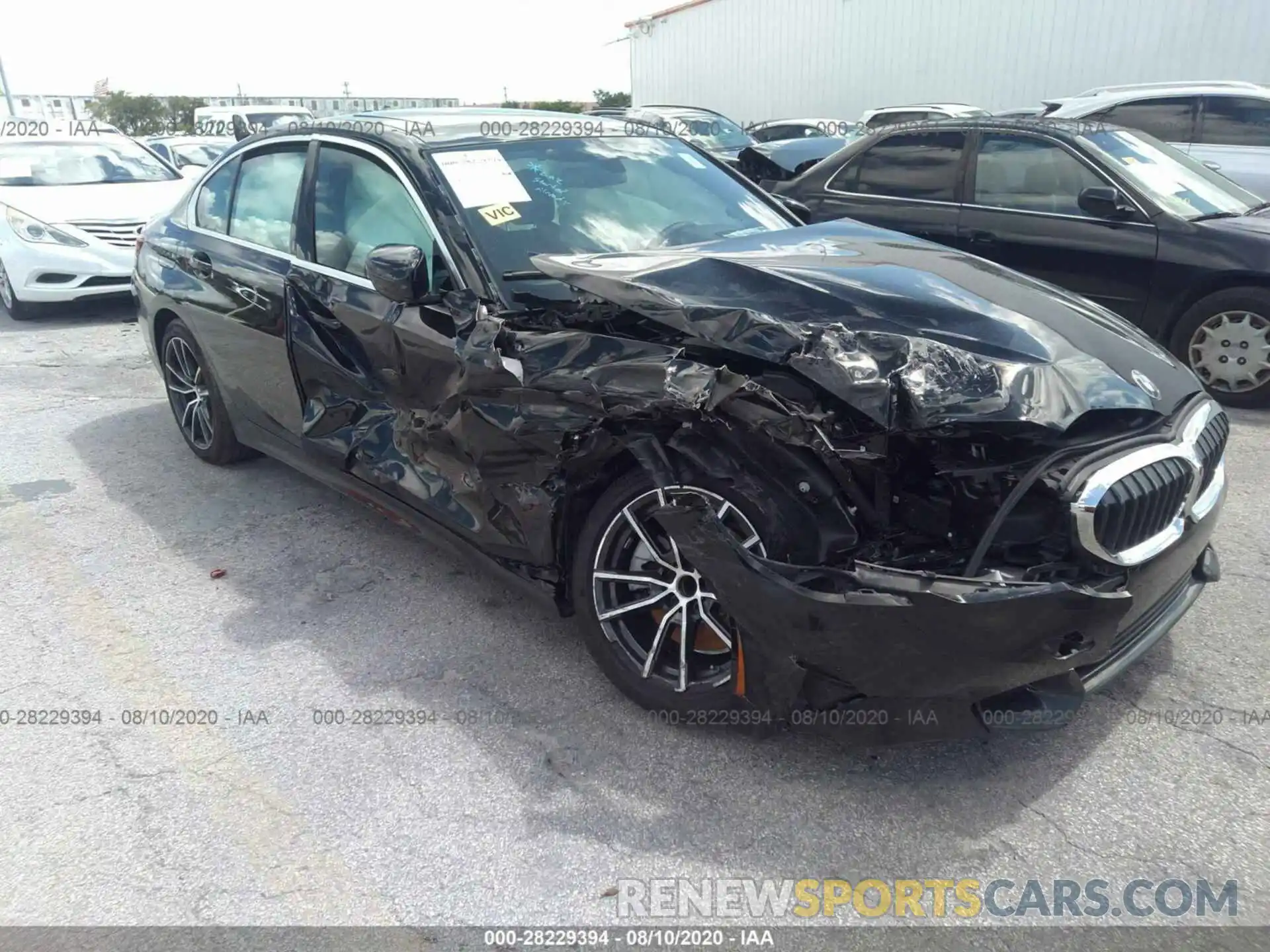 1 Photograph of a damaged car 3MW5R1J0XL8B12179 BMW 3 SERIES 2020