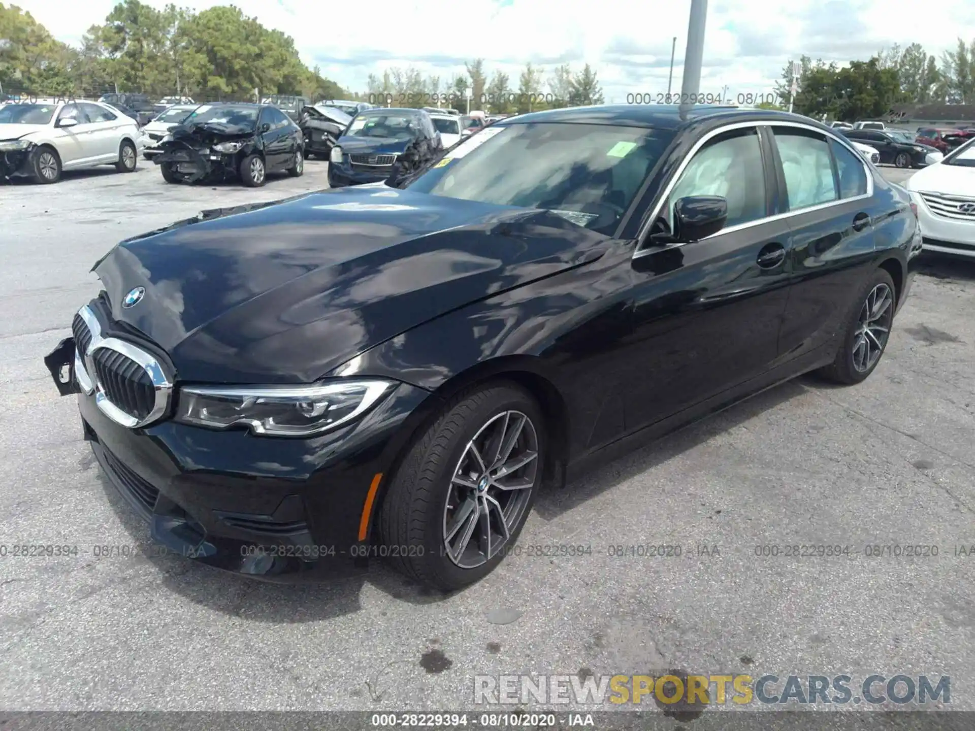 2 Photograph of a damaged car 3MW5R1J0XL8B12179 BMW 3 SERIES 2020