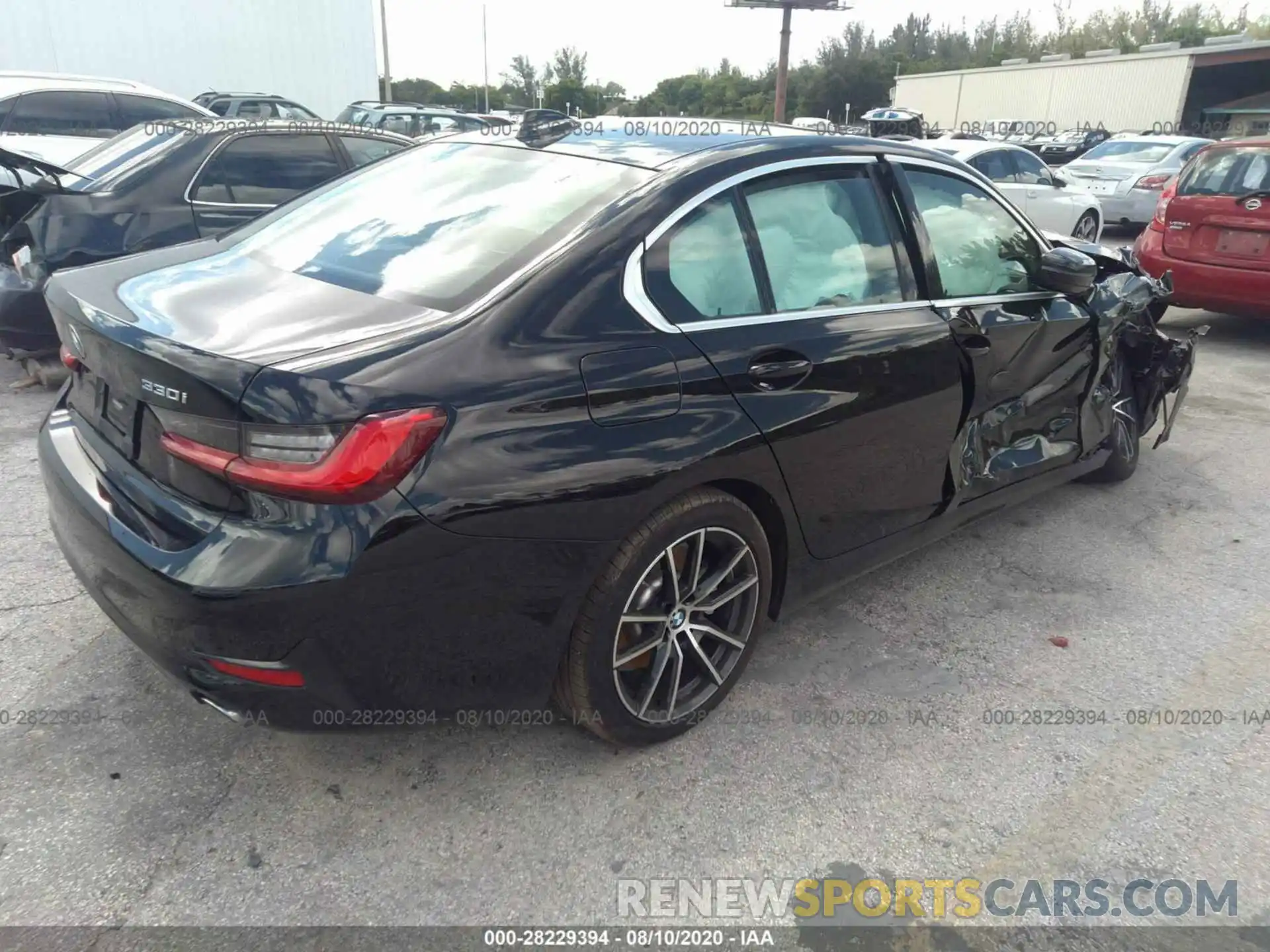 4 Photograph of a damaged car 3MW5R1J0XL8B12179 BMW 3 SERIES 2020