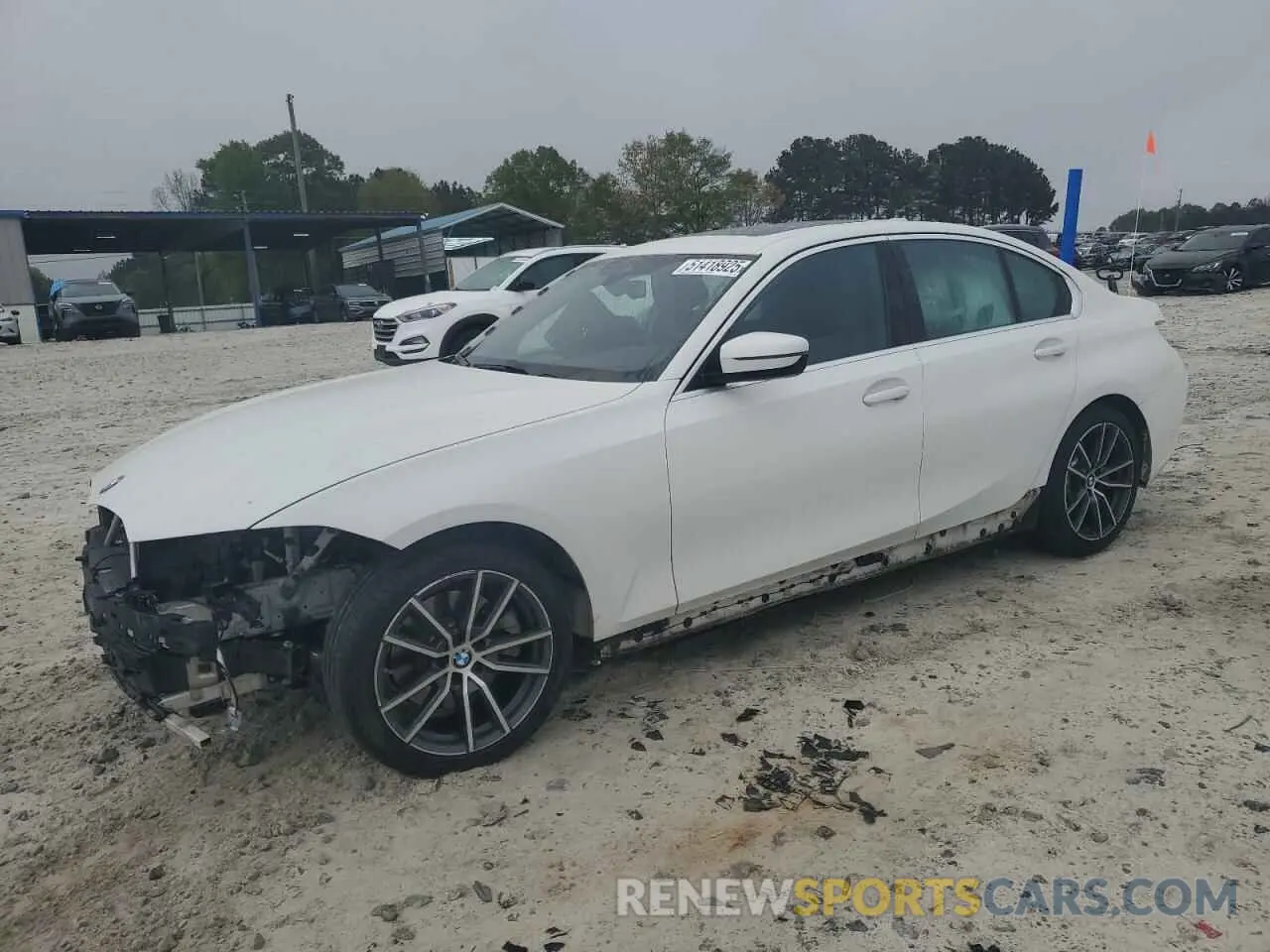 1 Photograph of a damaged car 3MW5R1J0XL8B13090 BMW 3 SERIES 2020