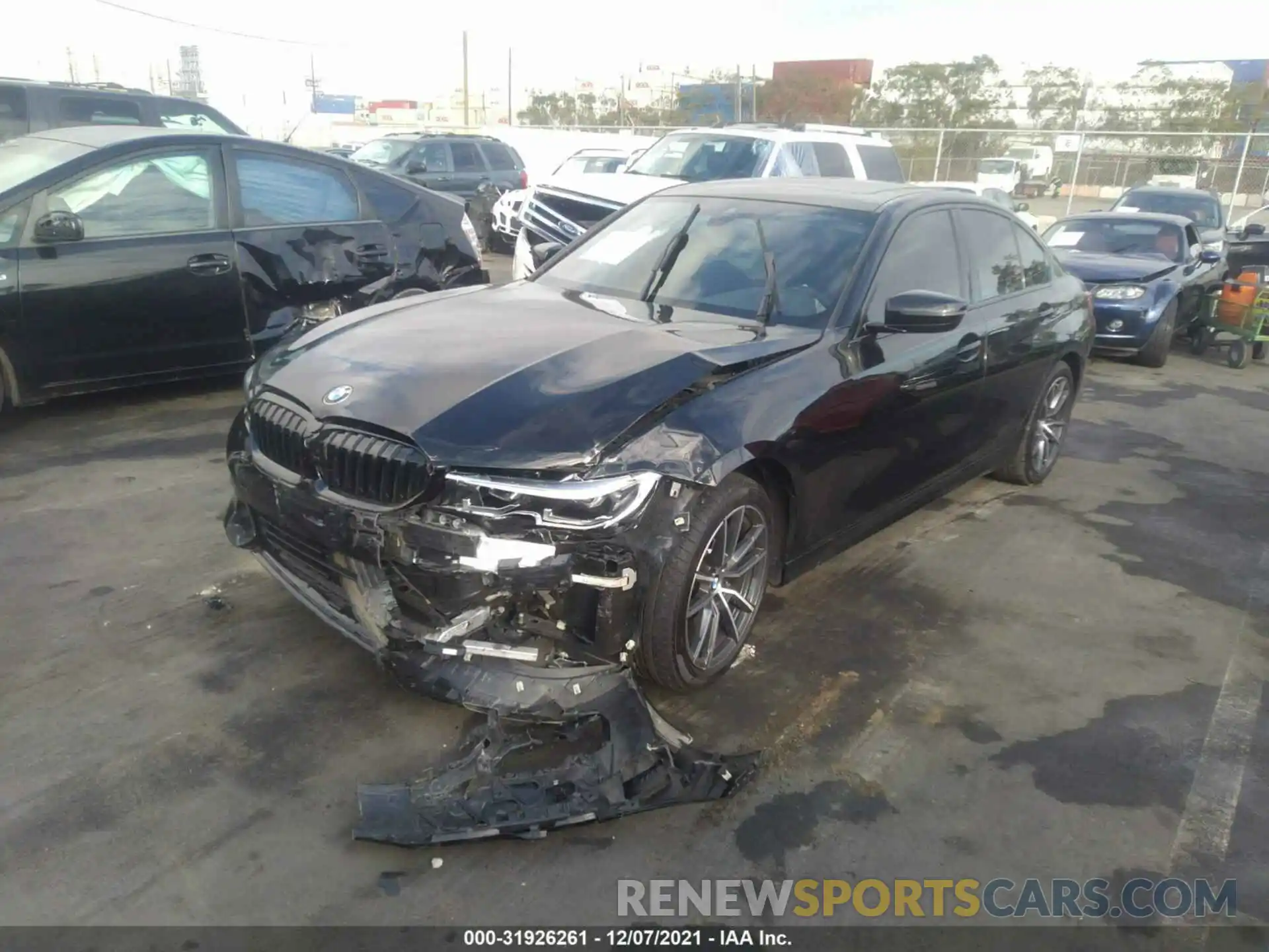 6 Photograph of a damaged car 3MW5R1J0XL8B16376 BMW 3 SERIES 2020