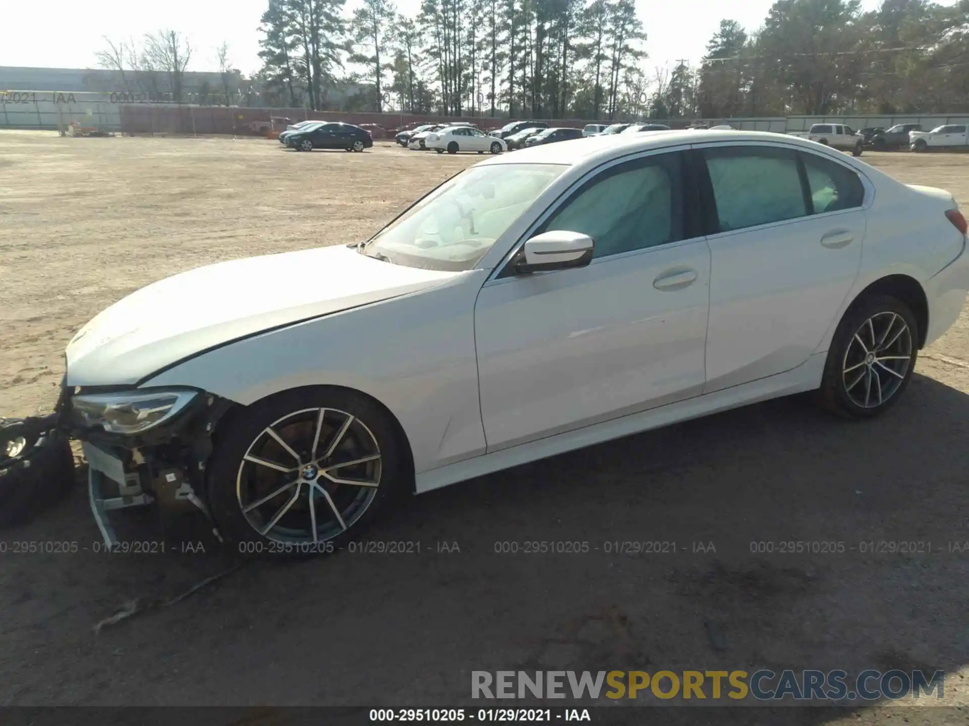 2 Photograph of a damaged car 3MW5R1J0XL8B21772 BMW 3 SERIES 2020