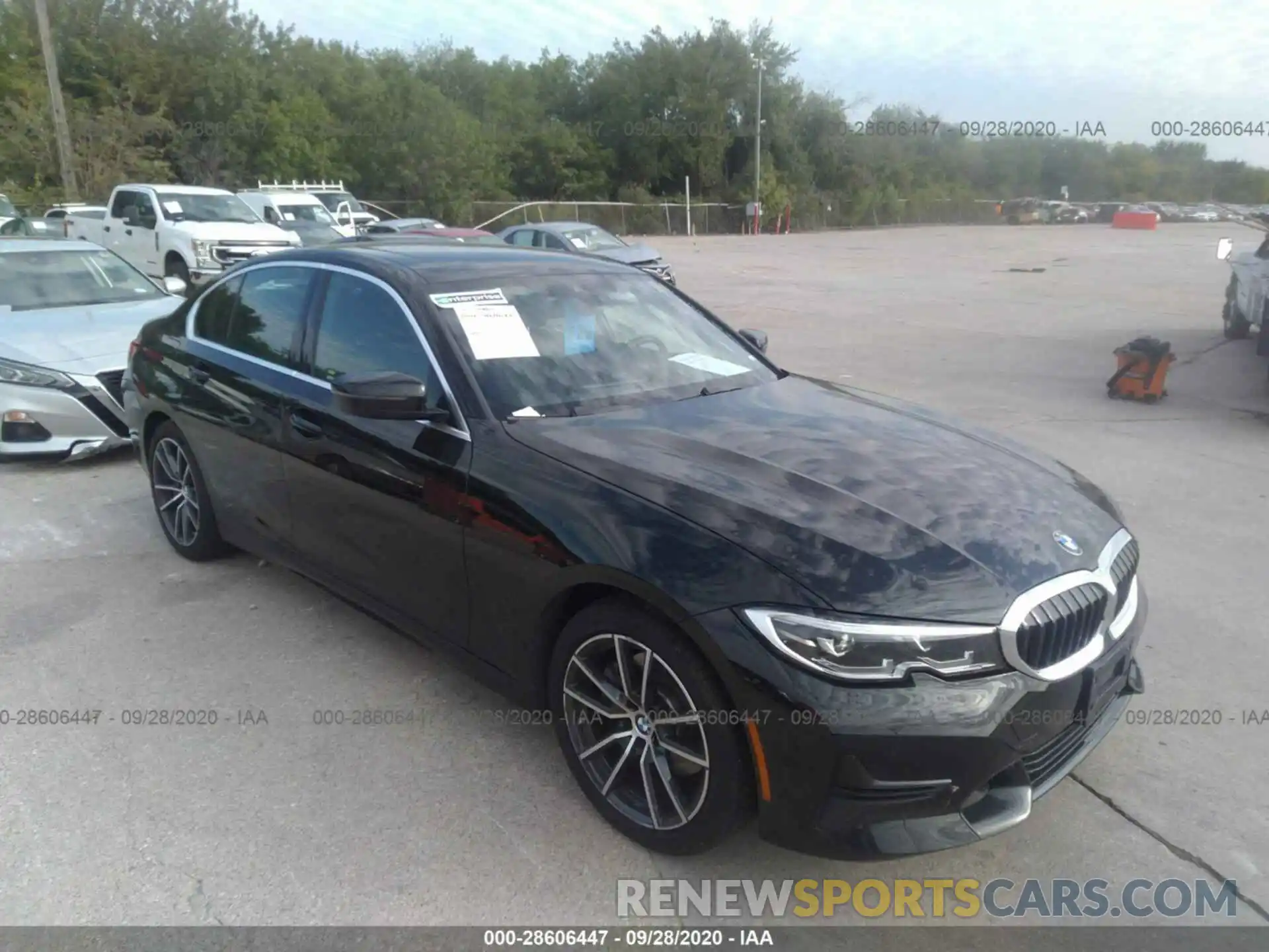 1 Photograph of a damaged car 3MW5R1J0XL8B21934 BMW 3 SERIES 2020