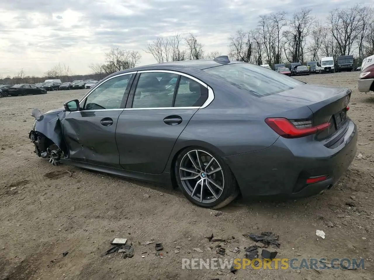 2 Photograph of a damaged car 3MW5R1J0XL8B22596 BMW 3 SERIES 2020