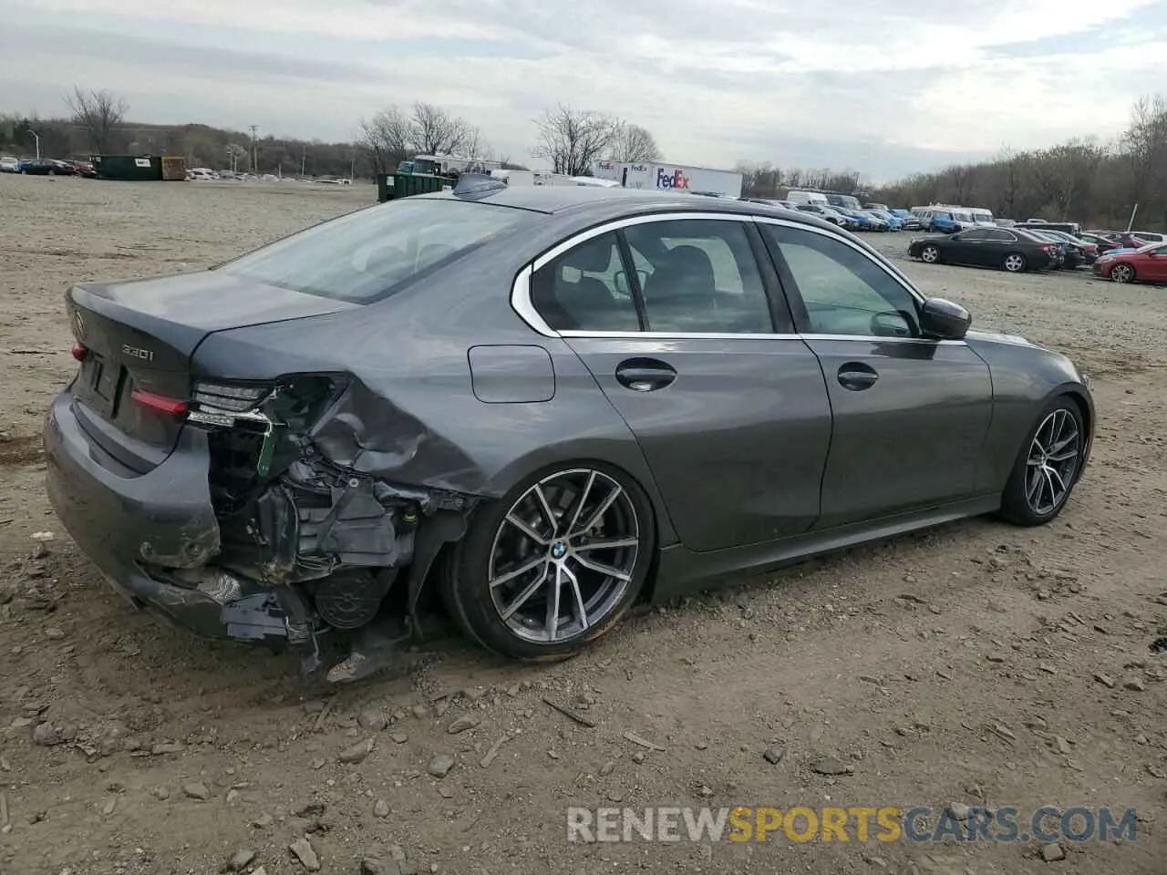3 Photograph of a damaged car 3MW5R1J0XL8B22596 BMW 3 SERIES 2020