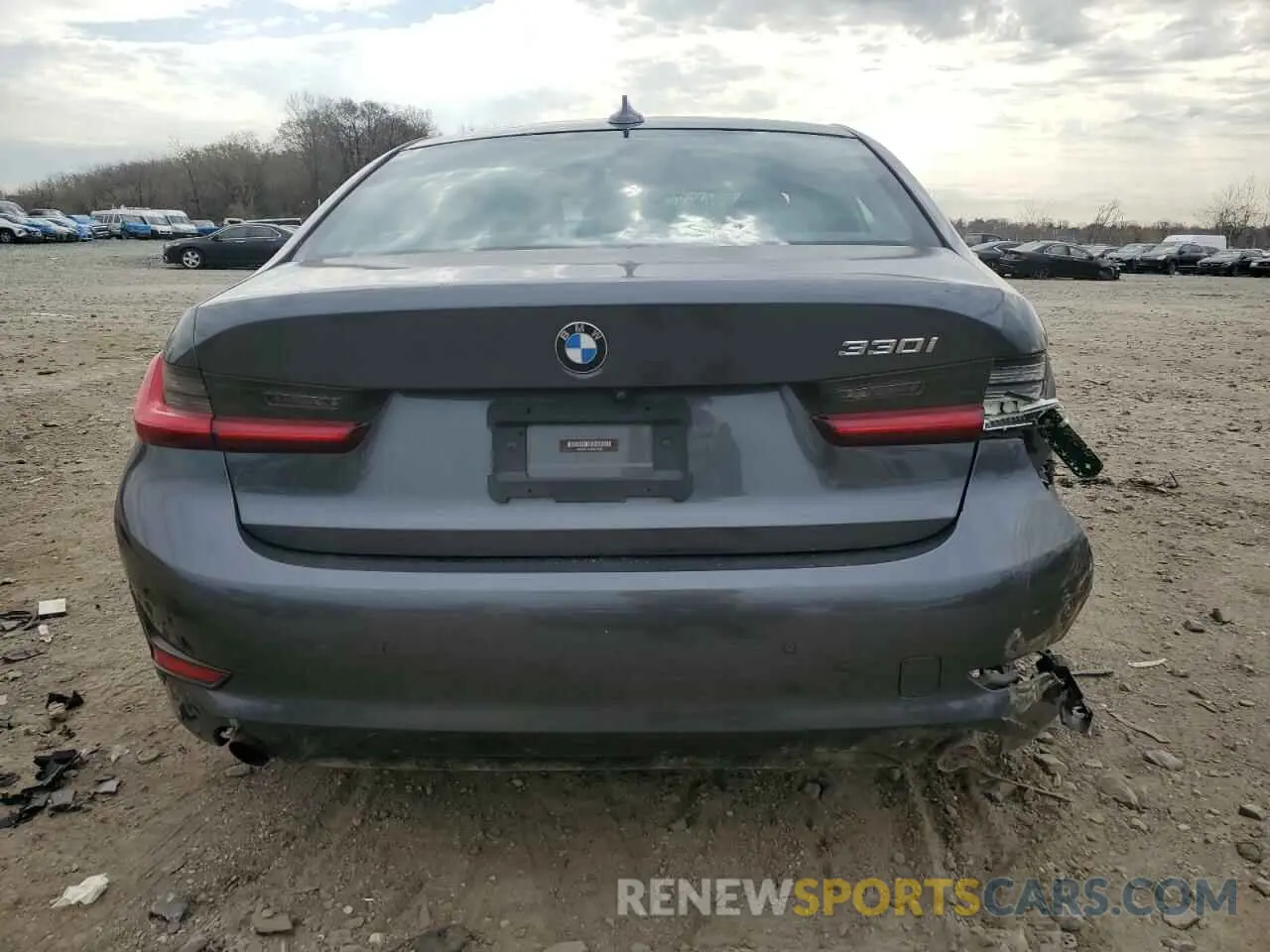 6 Photograph of a damaged car 3MW5R1J0XL8B22596 BMW 3 SERIES 2020