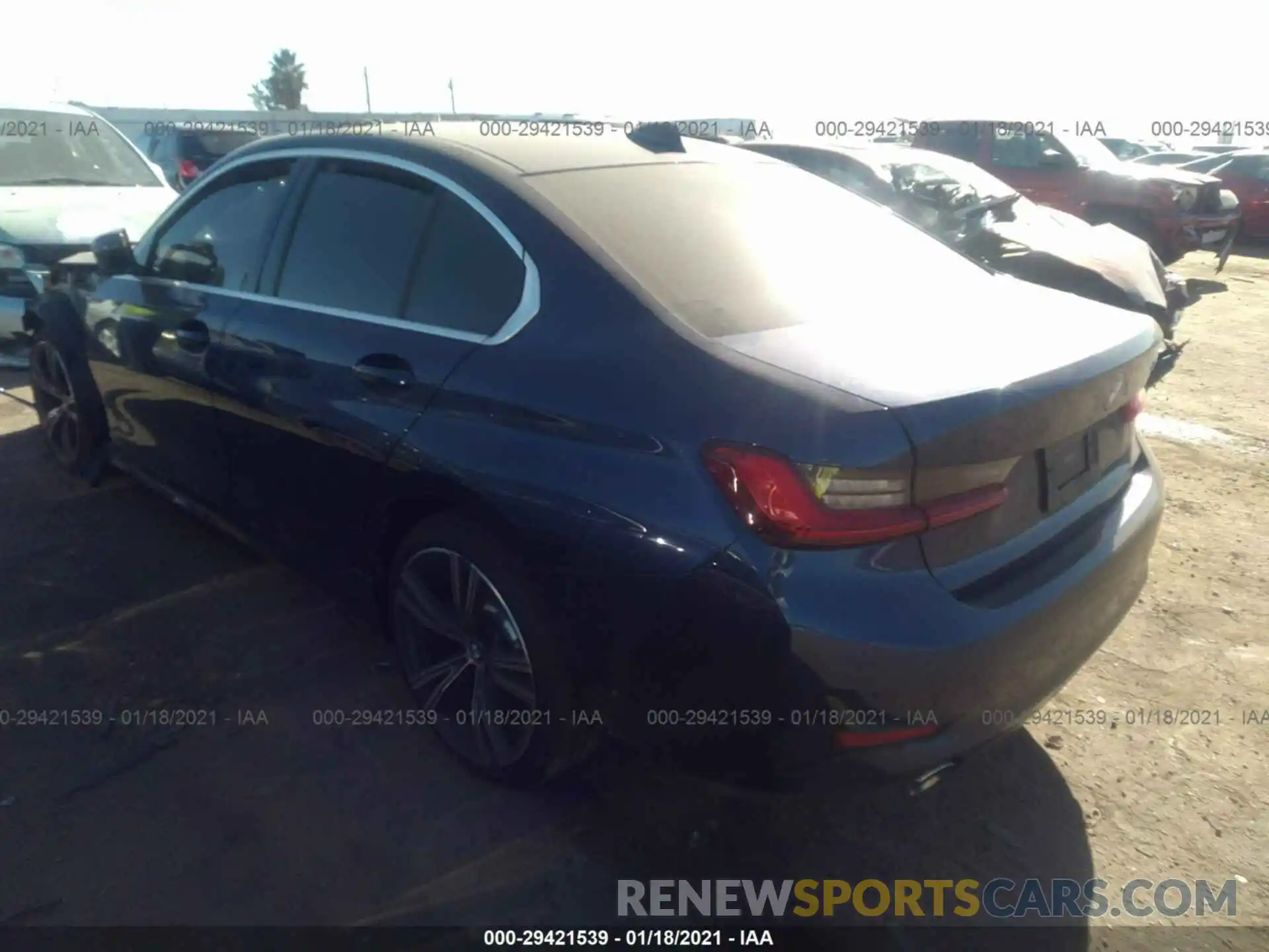 3 Photograph of a damaged car 3MW5R1J0XL8B28169 BMW 3 SERIES 2020