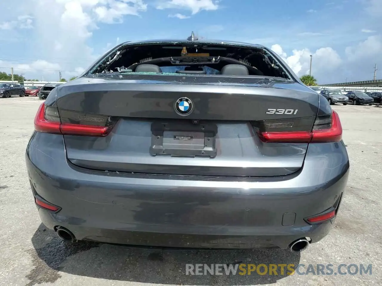 6 Photograph of a damaged car 3MW5R1J0XL8B34893 BMW 3 SERIES 2020