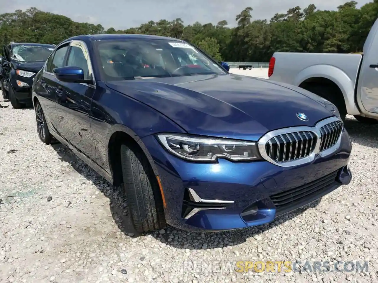 1 Photograph of a damaged car 3MW5R1J0XL8B37387 BMW 3 SERIES 2020