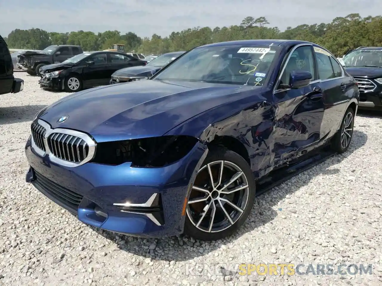 2 Photograph of a damaged car 3MW5R1J0XL8B37387 BMW 3 SERIES 2020