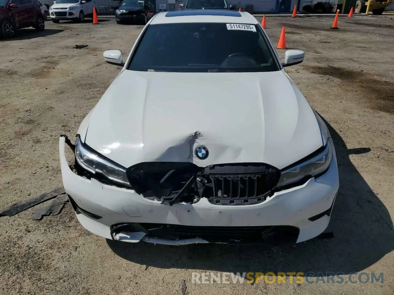 5 Photograph of a damaged car 3MW5R7J00L8B06412 BMW 3 SERIES 2020