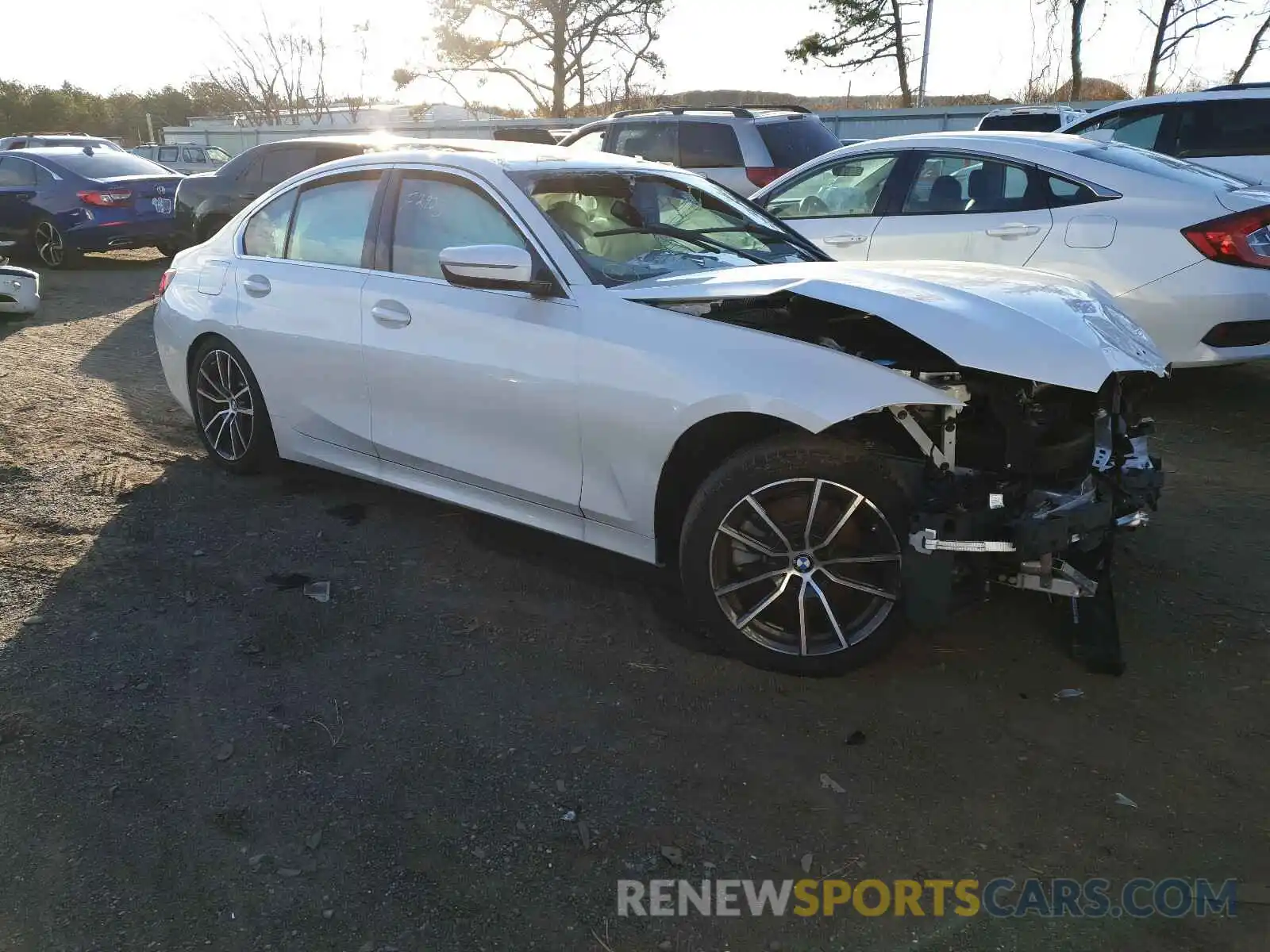 1 Photograph of a damaged car 3MW5R7J00L8B13845 BMW 3 SERIES 2020