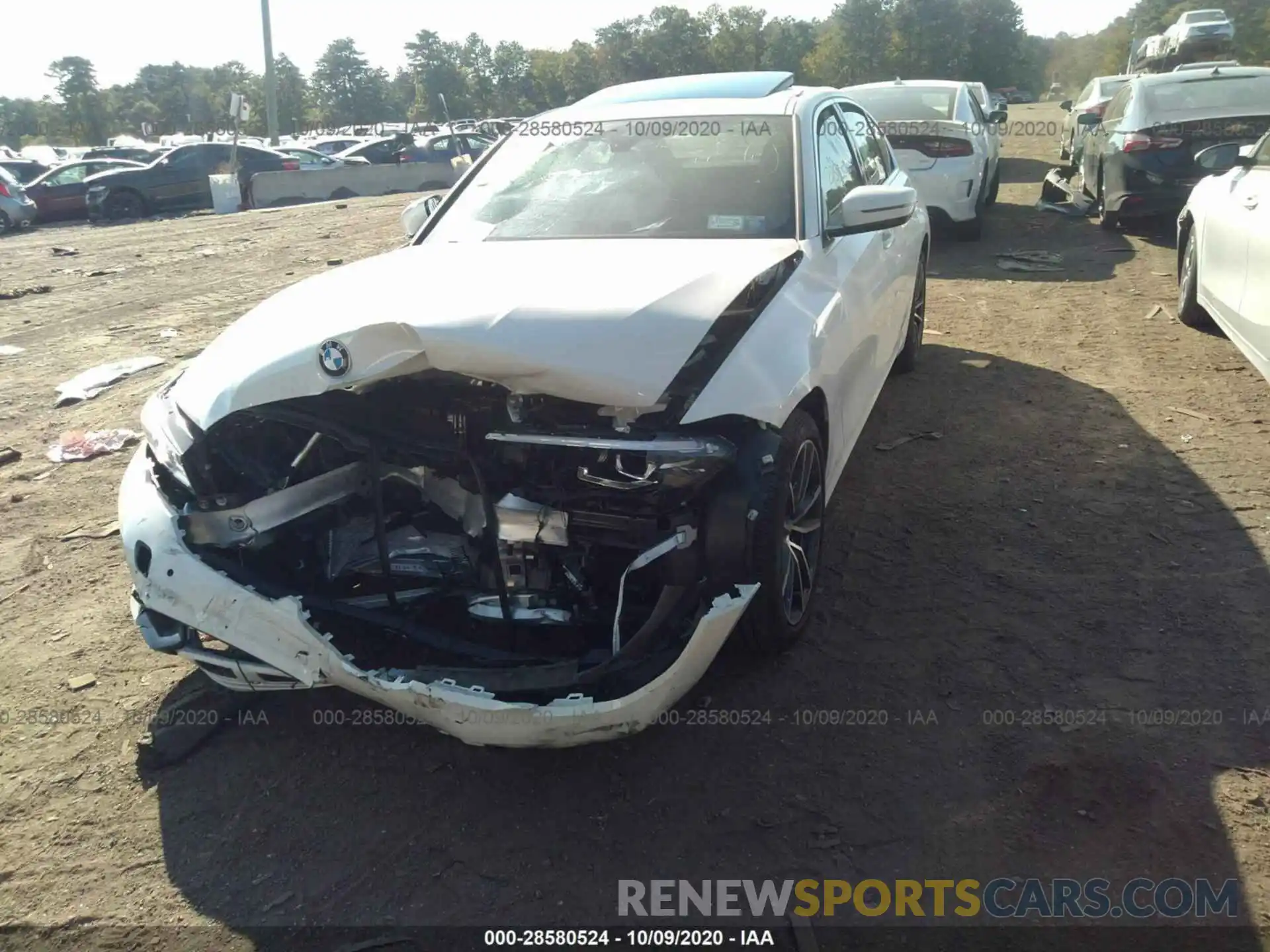 6 Photograph of a damaged car 3MW5R7J00L8B17006 BMW 3 SERIES 2020